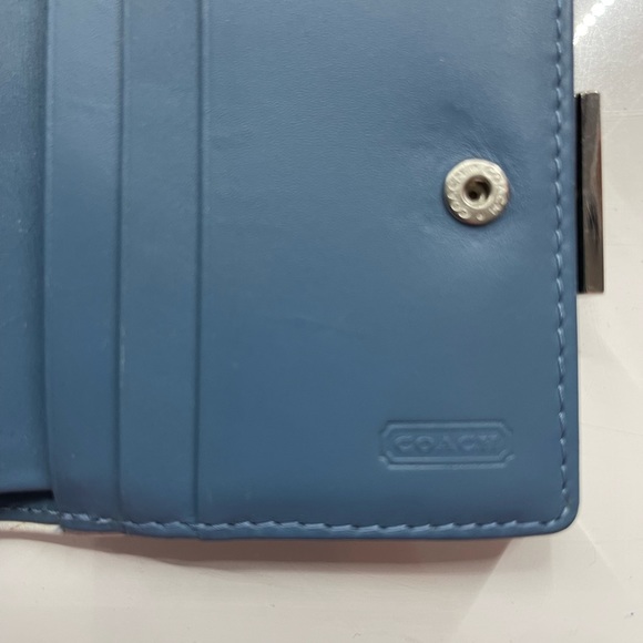Coach wallet blue - Picture 5 of 6